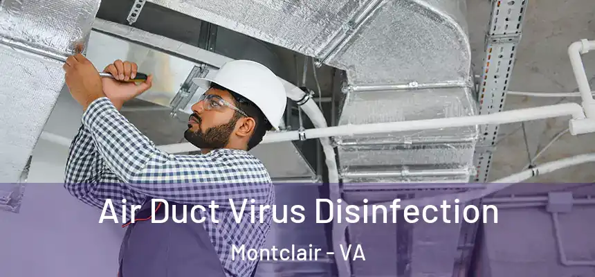  Air Duct Virus Disinfection Montclair - VA